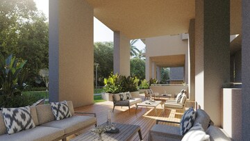 Living Room in 3 BHK Apartment at Tellapur – for Sale