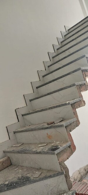 Staircase in 3 BHK Independent House at Mega Capital Tower, Kursi Road – for Sale