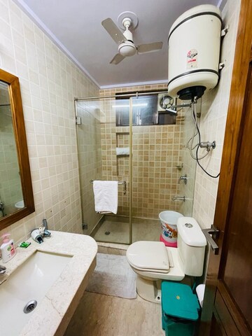 Bathroom in 4 BHK Builder Floor at Saket – for Sale