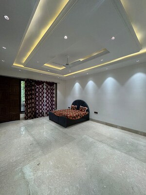 Living Room in 5 BHK Villa at Sainik Farm – for Sale