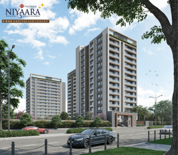 3 BHK Apartment – Exterior View View at Vip Road Vesu - for Sale