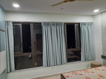 Balcony in 3 BHK Apartment at Ambuja Utalika : The Condoville, Em Bypass – for Rent