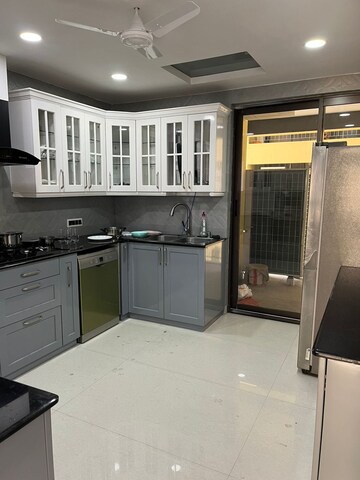 Kitchen in 4 BHK Apartment at Ambuja Utalika : The Condoville, Em Bypass – for Rent