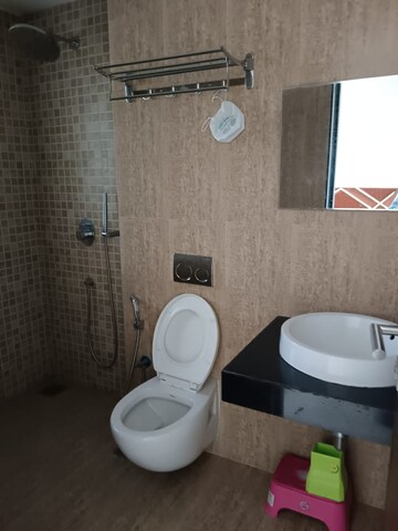 Bathroom in 2 BHK Apartment at Lodha Belmondo, Gahunje – for Rent