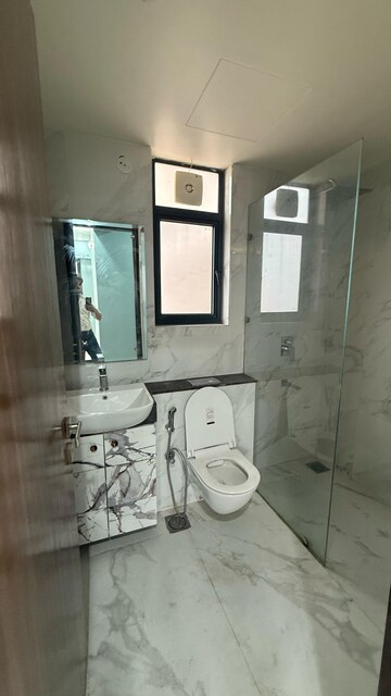 Bathroom in 3 BHK Builder Floor at SS The Coralwood, Sector 84 – for Rent