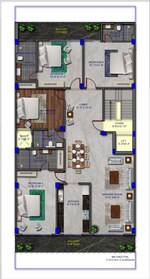 4 BHK + Pooja Room,Servant Room 316 Sq.Ft. Builder Floor in DLF City Phase III
