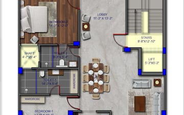 4 BHK Builder Floor For Sale in DLF City Phase III, Sector 24