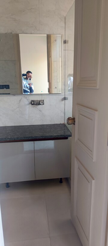 Bathroom in 3 BHK Builder Floor at BPTP Park Central, Sector 85 – for Sale