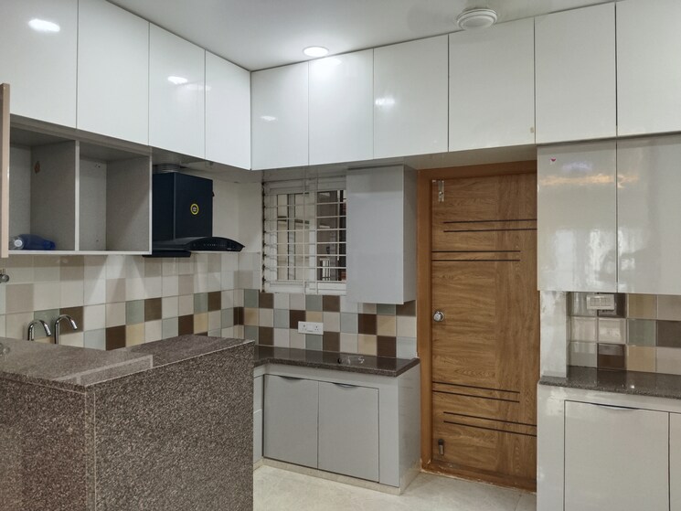 Kitchen, sri-gayatri-residency 3 Bedroom 1700 Sq.Ft. Apartment In Madhapur Hyderabad 8710459