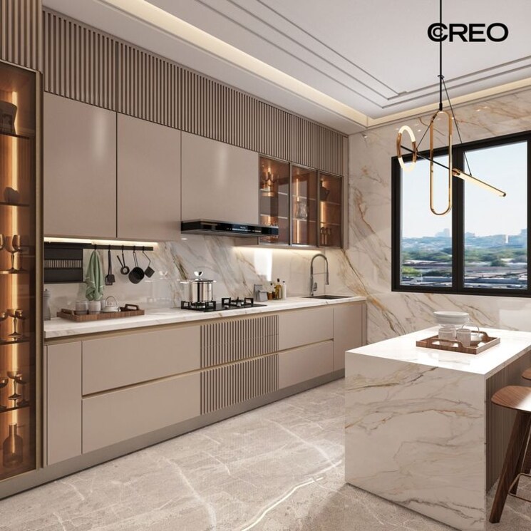 Kitchen, shimla bypass road 4 Bedroom 2200 Sq.Ft. Independent House In Shimla Bypass Road Dehradun 8710621