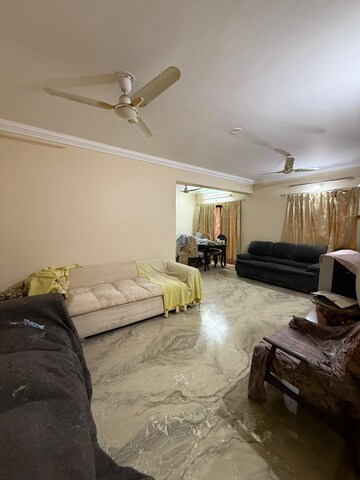 Living Room in 3 BHK Apartment at Green Valley CHS, Wanwadi – for Rent