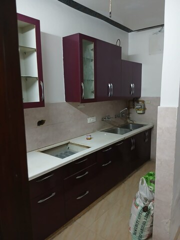 Kitchen in 2 BHK Builder Floor at Prashant Vihar – for Rent