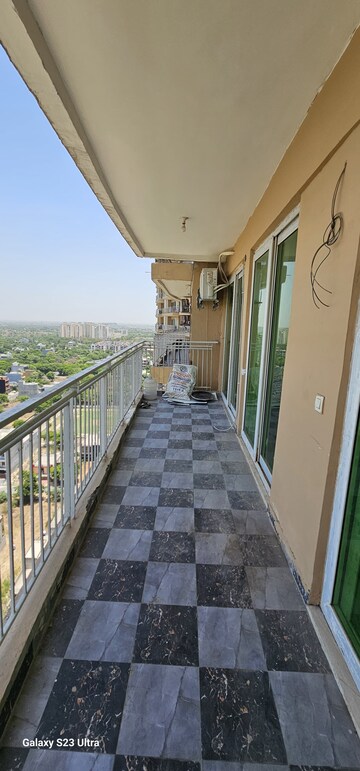 Balcony in 2 BHK Apartment at Supertech Czar Suites, Omicron I Greater Noida – for Rent