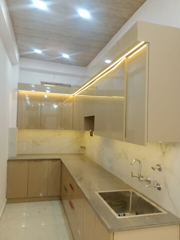 Kitchen in 4 BHK Builder Floor at Gyan Khand ii – for Sale