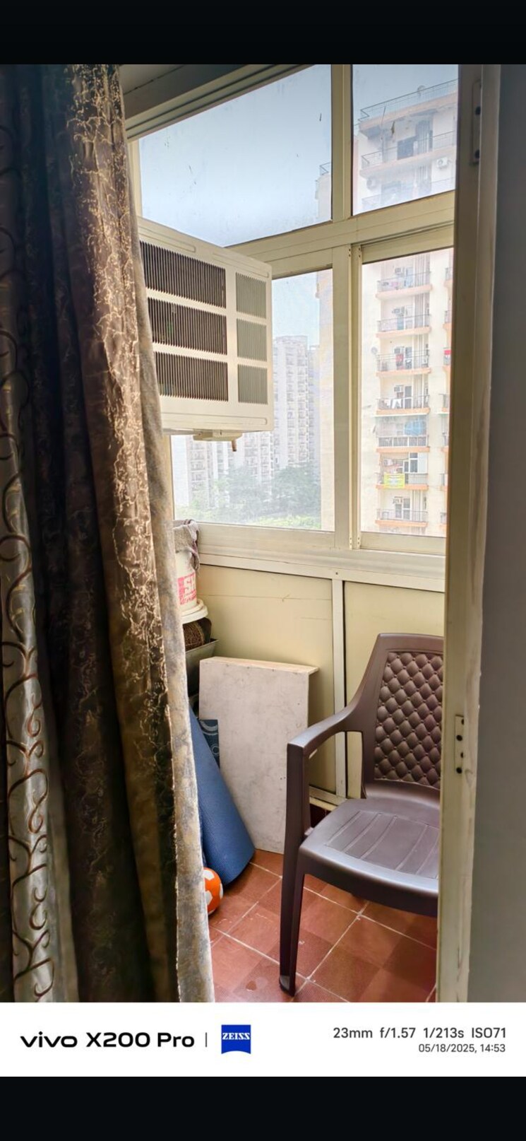 Balcony, aims-golf-city 2.5 Bedroom 1250 Sq.Ft. Apartment In Sector 75 Noida 8711317