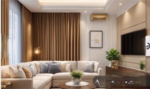 Living Room in 3.5 BHK Apartment at LnT Veridian, Powai – for Sale