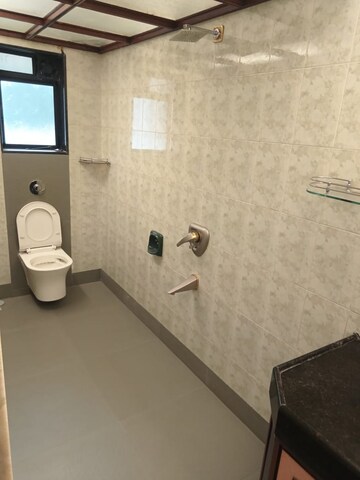 Bathroom in 2 BHK Apartment at Manju Mahal Apartment, Pali Hill – for Rent