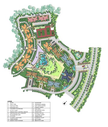 Master Plan in 5 BHK Apartment at Lodha Splendora, Ghodbunder Road – for Sale