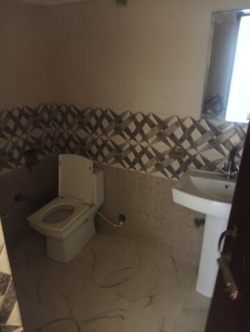 Bathroom in 3 BHK Builder Floor at Dhakoli – for Rent