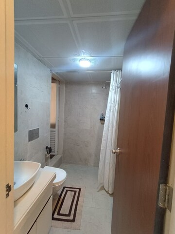 Bathroom in 2 BHK Apartment at Dosti West County, Balkum Pada – for Rent