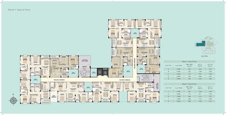 Master Plan, matigara 2 Bedroom 1150 Sq.Ft. Apartment In Matigara Siliguri 8711566