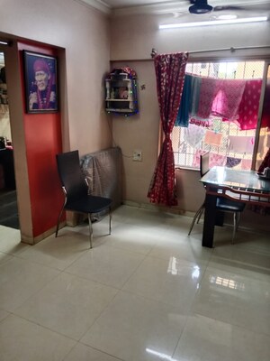 Living Room in 1 BHK Apartment at Galaxy Heights, Goregaon West – for Sale