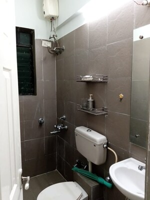 Bathroom in 3 BHK Apartment at Progressive Cottage, Kopar Khairane – for Sale