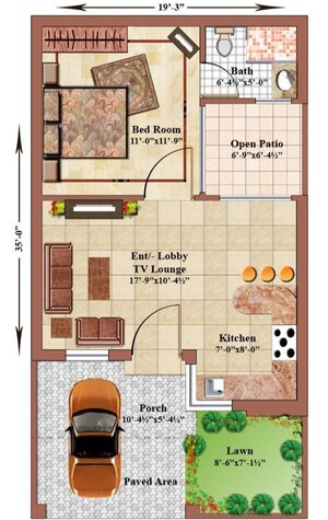 4 BHK Independent House – Map Location View at Rajpur Road - for Sale