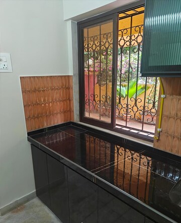 Kitchen in 1 BHK Apartment at Bandra West – for Rent