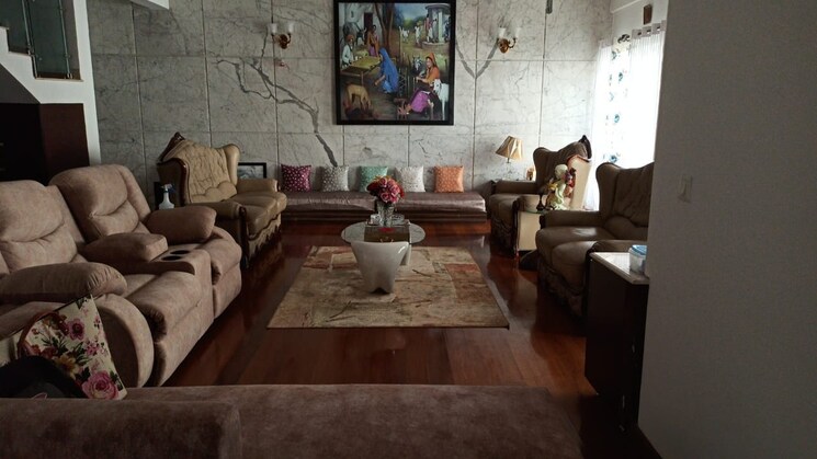 Living Room, century-corbel 4 Bedroom 6000 Sq.Ft. Villa In Sahakara Nagar Bangalore 8712776