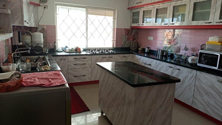 Kitchen, century-corbel 4 Bedroom 6000 Sq.Ft. Villa In Sahakara Nagar Bangalore 8712776