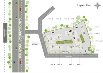 Master Plan in 1 BHK Apartment at Aditya Nidhi Residency, Ambernath – for Sale