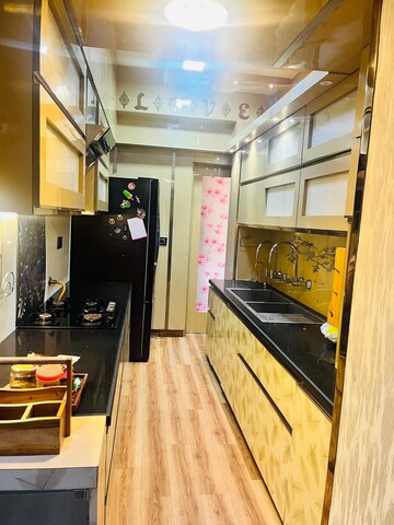 Kitchen in 3 BHK Apartment at Ardee City Palm Grove Heights, Sector 52 – for Rent