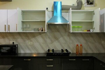 Kitchen in 3 BHK Apartment at Ardee City Palm Grove Heights, Sector 52 – for Rent