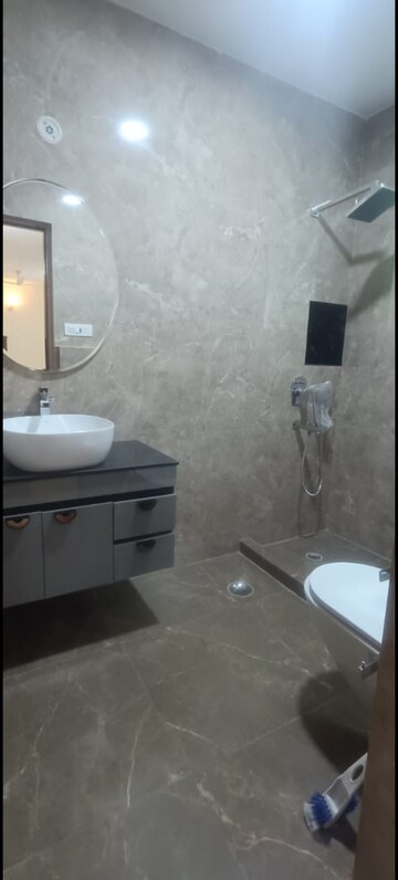 Bathroom in 4 BHK Builder Floor at Kalkaji – for Rent