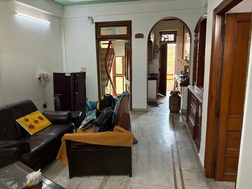 Living Room in 3 BHK Builder Floor at 3C Lotus Boulevard Espacia, Sector 100 – for Rent