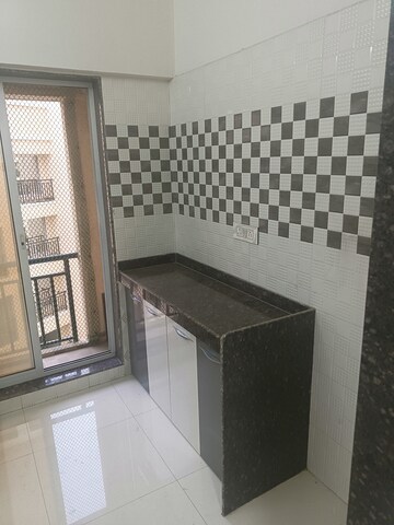 Kitchen in 1 BHK Apartment at Karma Heights, Vasai East – for Sale