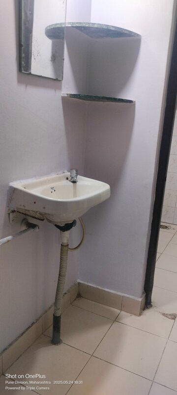 Bathroom in 1 BHK Apartment at Goyal Enclave, Vishrantwadi – for Rent