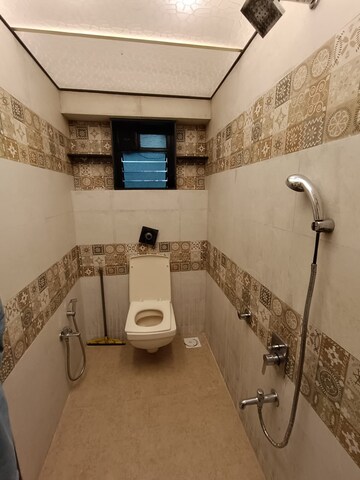 Bathroom in 3 BHK Apartment at PR Hira, Khar West – for Sale