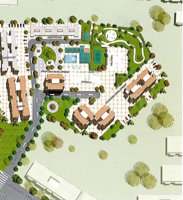 Master Plan, shree-tirupati-siddeshwar-gardens-villa 2 Bedroom 515 Sq.Ft. Apartment In Dhokali Thane 8714354