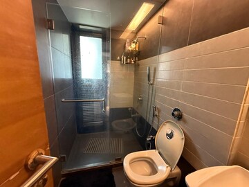 Bathroom in 3 BHK Apartment at Khar West – for Rent