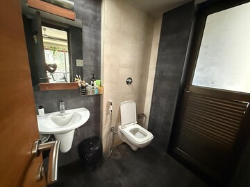 Bathroom in 3 BHK Apartment at Khar West – for Rent