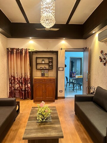 Living Room in 2 BHK Builder Floor at Safdarjung Enclave – for Rent