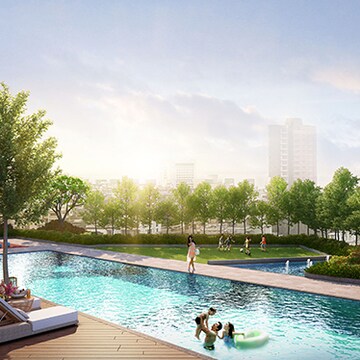 Swimming Pool in 2 BHK Apartment at Lodha Vista, Lower Parel – for Sale