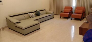 Staircase in 3 BHK Apartment at Rainbow Vistas, Hi Tech City – for Rent