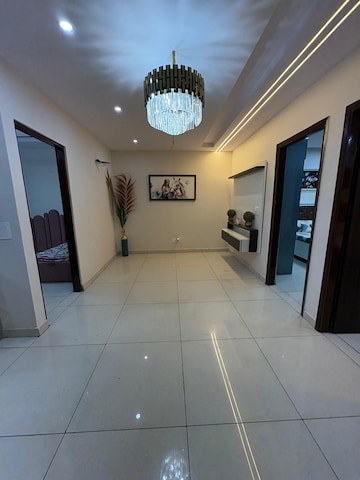 Building Lobby in 3.5 BHK Builder Floor at Omaxe New Chandigarh, North Mullanpur – for Rent