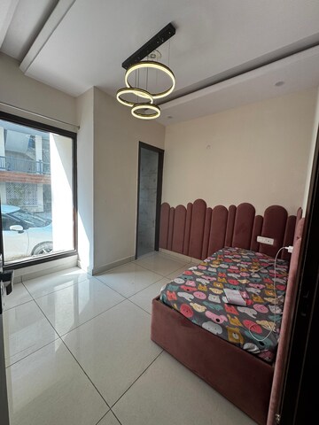 Bedroom in 3.5 BHK Builder Floor at Omaxe New Chandigarh, North Mullanpur – for Rent