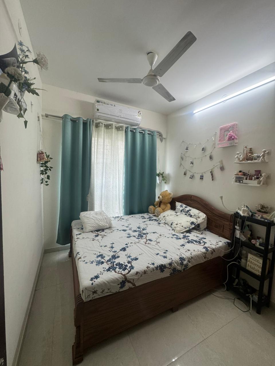 Bedroom in 3 BHK Apartment at Sidhivinayak Hill Ridge, Powai – for Rent