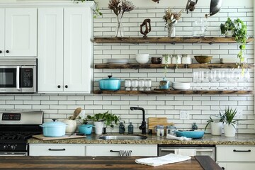 Kitchen in 1 BHK Apartment at Shapoorji Pallonji Joyville Hadapsar Annexe, Hadapsar – for Sale