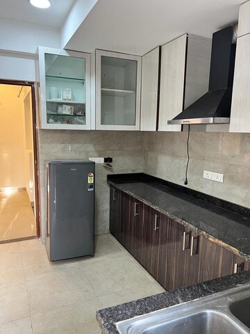 Kitchen in 3 BHK Builder Floor at Unitech Woodstock Floors, Sector 50 – for Rent